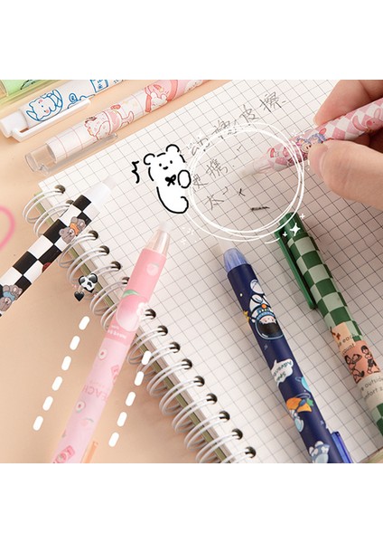 A11 Sevimli Karikatür Basın Geri Çekilebilir Kurşun Kalem Silgisi Düzeltme Kalem Tipi Yazma Okul Malzemeleri Kırtasiye Öğrenci Çocuk Hediyeler Ofis Er (Yurt Dışından) fırsatları