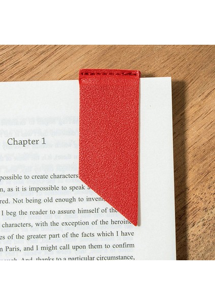 1 Adet El Yapımı Vintage Deri Kitap Ayraçları Mini Köşe Sayfa Işaretleyici Hakiki Deri Kitap Ayracı Okuyucu Öğretmen Hediye (Yurt Dışından)