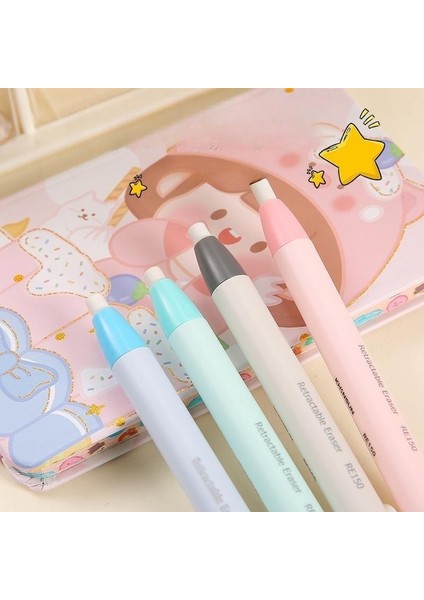 2 Adet Kalem Şekilli Silgi Yaratıcı Basın Değiştirilebilir Çekirdek Ilköğretim Silgi Okul Çocukları Geri Çekilebilir Itilebilir Sanat Kauçuk (Yurt Dışından) modelleri