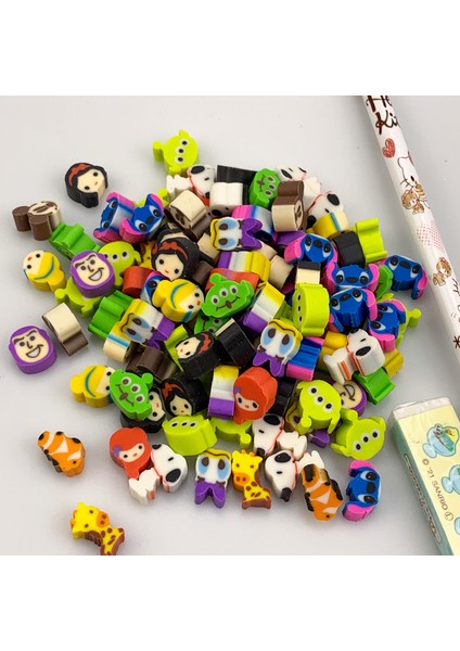 100 Adet Mix 100 Adet Sevimli Karikatür Kauçuk Silgi Yaratıcı Anime Prenses Desen Mini Silgi Çocuklar Için Ücretsiz Kalem Kawaii Kırtasiye Okul Öğeleri (Yurt Dışından) indirimleri