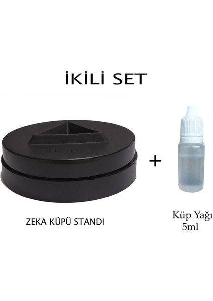 Zeka Küpü Standı Rubik Küp Standı Küp Tutucu Sehpa Zeka Küp Yağı ( Lube )