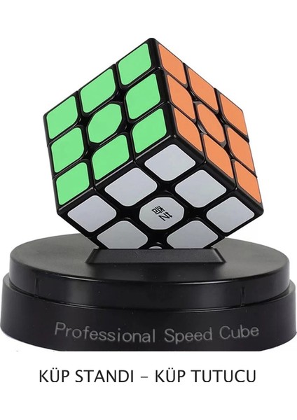 Zeka Küpü Standı Rubik Küp Standı Küp Tutucu Sehpa Zeka Küp Yağı ( Lube )