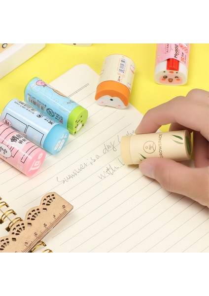 Style9 Rastgele Renk Yaratıcı Karikatür Panda Hamster Ayı Meyve Şekilli Kauçuk Silgi Çocuklar Için Kawaii Kalem Silgisi Yazma Çizim Düzeltme Aracı (Yurt Dışından) modelleri