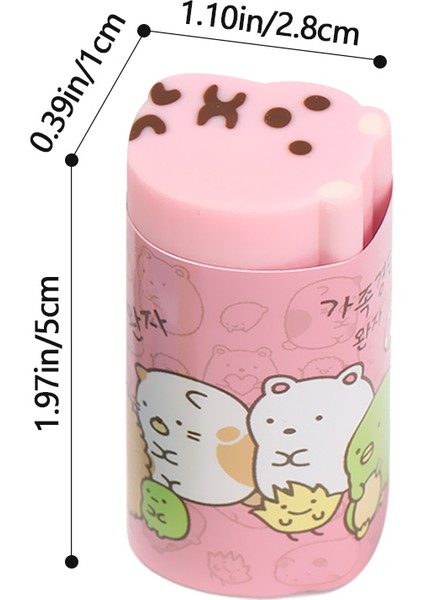 Style9 Rastgele Renk Yaratıcı Karikatür Panda Hamster Ayı Meyve Şekilli Kauçuk Silgi Çocuklar Için Kawaii Kalem Silgisi Yazma Çizim Düzeltme Aracı (Yurt Dışından) indirimleri