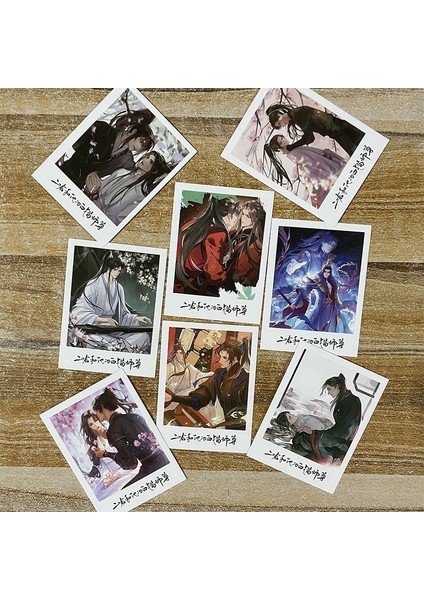 Tian Guan Ci Fu 40 Adet/takım Lomo Kartları Erha ve Onun Beyaz Kedi Usta Anime Fotocard Mo Ran Chu Wanning Yer Işareti Sabit Kawaii Mesaj Kartı (Yurt Dışından) fırsatları