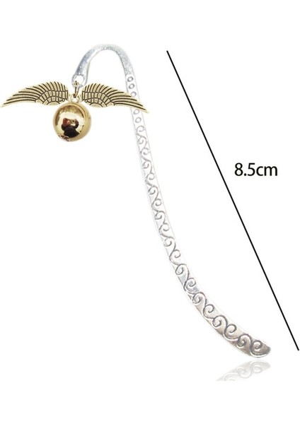 Stil 7 1 Adet Retro Metal Imi Ölüm Yadigarları Kanat Parlayan Kolye Altın Okuyucu Snitch Kitap Ayracı Öğretmen Için En Iyi Hediye Hediye | (Yurt Dışından)
