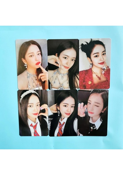 Stil 2 6 Adet/takım Kpop Ive Aşk Dalış Üye Fotoğraflı Kartlar Kendinden Yapılmış Kağıt Kartları Posteri Hayranları Koleksiyonu Için (Yurt Dışından) indirimleri