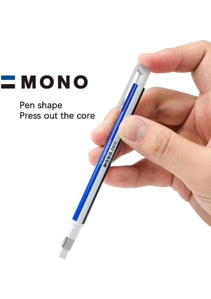 1x Şerit Yuvarlak Kafa 1 Adet Tombow Mono Sıfır Silgi Kalem Şekli Kauçuk Pres Tipi Yuvarlak Kare Doldurulabilir Çizim Kırtasiye Doğru Düzeltme Detayları (Yurt Dışından) modelleri