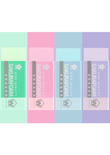 White-5pcs-S 5 Adet Sakura Kalem Silgisi XRFW-40/60/100 Yüksek Kaliteli Sakurafoam Silgi Profesyonel Çizim Süper Temiz Kauçuk Kalem (Yurt Dışından) fırsatları