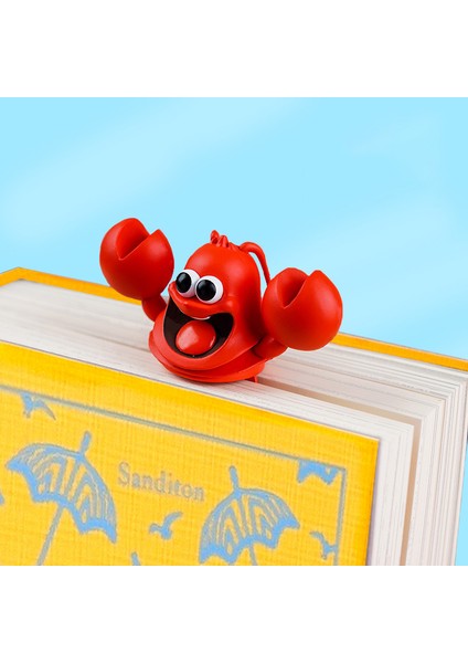 Istakoz 3D Stereo Imi Sevimli Karikatür Hayvan Işaretleyici Kawaii Denizanası Istakoz Sayfa Ayracı Çocuklar Hediyeler Okul Kırtasiye Malzemeleri (Yurt Dışından) indirimleri