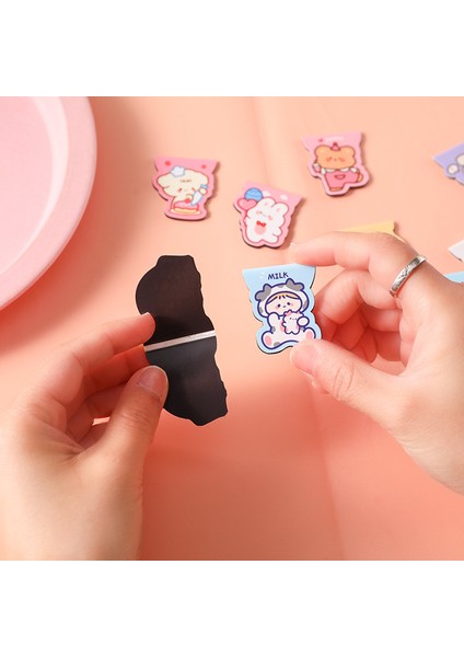 F 12 Stilleri Karikatür Sayfa Klip Öğrenci Sevimli Katlanır Mıknatıs Kitap Ayracı Çocuk Tatil Hediyesi KTSQ032 (Yurt Dışından) fırsatları