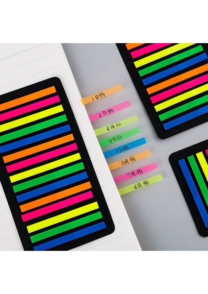 2 Adet 300 Yaprak 160/300 Adet Renkli Çıkartmalar Şeffaf Floresan Endeksi Sekmeler Bayraklar Yapışkan Not Kırtasiye Çocuk Hediyeler Okul Ofis Malzemeleri (Yurt Dışından) fiyatları