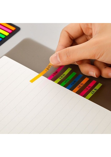 2 Adet 300 Yaprak 160/300 Adet Renkli Çıkartmalar Şeffaf Floresan Endeksi Sekmeler Bayraklar Yapışkan Not Kırtasiye Çocuk Hediyeler Okul Ofis Malzemeleri (Yurt Dışından) indirimleri