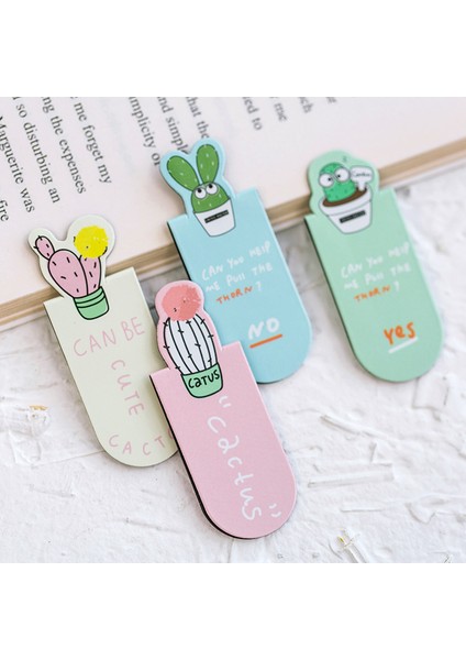 1 Takım Stil A 1 Takım Taze Kaktüs Sakura Unicorn Manyetik Yer Imleri Kitaplar Sayfa Marker Öğrenci Kırtasiye Okul Ofis Arzı (Yurt Dışından) modelleri