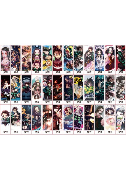 OSS22770GM2 36 Adet/takım Anime Iblis Avcısı Kimetsu Hiçbir Yaiba Öğrenciler Için Kitap Ayracı Kağıt Tutucu Kırtasiye Kitap Mark Ofis Okul Malzemeleri (Yurt Dışından) fırsatları