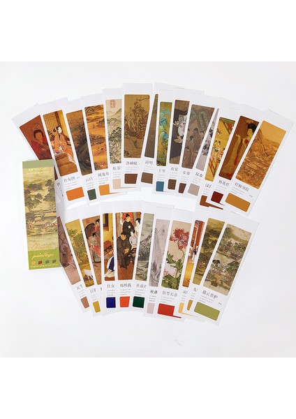 F 30 Adet Bir Galeri Serisi Dekoratif Çıkartmalar Kitap Scrapbooking Etiket Günlüğü Kırtasiye Albümü Telefon Retro Günlük Planlayıcısı (Yurt Dışından)