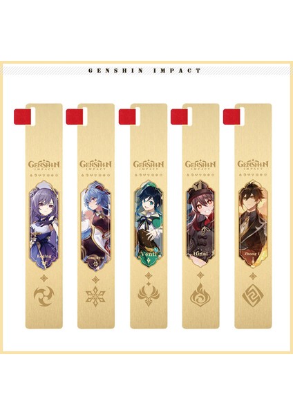 Stil 9 Genshin Etki Imi Anime Kırtasiye Kitaplar Için Imleri Karikatür Xiao Barbatos Hu Tao Diluc Çocuk Okul Malzemeleri Metal Cetvel (Yurt Dışından) modelleri