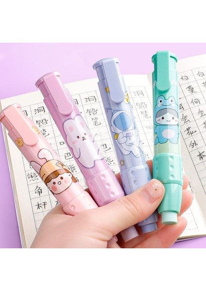 1 Adet Yeşil Yedekler Kawaii Kalem Tipi Kauçuk Silgi Sevimli Karikatür Değiştirilebilir Çekirdek Kurşun Kalem Silgisi Okul Için Kore Kırtasiye Çocuk Hediye Ofis Malzemeleri (Yurt Dışından) fiyatları