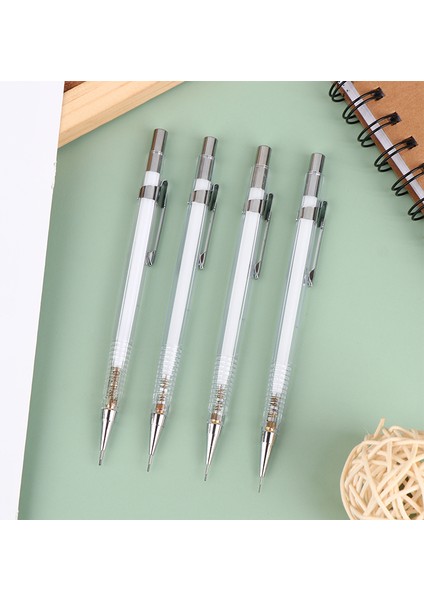0.5mm 1 Adet Şeffaf Mekanik Kurşun Kalem 0.3 0.5 0.7 0.9mm Otomatik Kurşun Kalem Kurşun Dolum Sanat Boyama Yazma Malzemeleri Kırtasiye (Yurt Dışından)