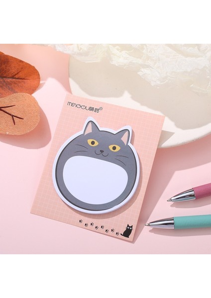 D 30 Sayfa Kawaii Tombul Kedi Yapışkan Notlar Not Defteri Yer Imleri Sevimli Hayvan N Kez Yapışkan Günlük Planlayıcısı Ofis Kırtasiye Tedarik (Yurt Dışından)