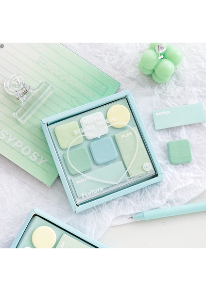 Mavi Mood Mini Yapışkan Notlar Seti Soluk Gizli 210 Sayfa 7 Renk Bloknot Yapışkanlı Etiket Günlüğü Planlayıcısı Çıkartmalar Ofis Okul A7155 (Yurt Dışından) indirimleri