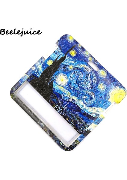 Stil 5 Sanat Van Gogh Yağlıboya Yıldızlı Gökyüzü Kart Tutucu Kadın Erkek Iş Kordon Rozeti Kadın Öğrenci Kordon Kımlık Adı Kart Tutucu Çanta (Yurt Dışından) fiyatları