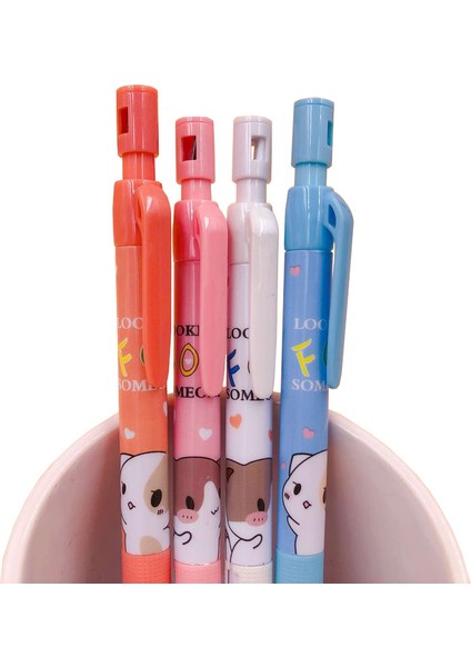 1 Adet Ahşap Tahıl 2.0 Mekanik Kurşun Kalem Grafit Kurşun Dolum Karikatür Kawaii Köpek Kedi Çizim Tasarım Boyama Otomatik Kalem (Yurt Dışından) fırsatları