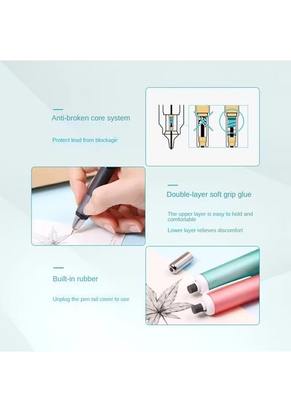 1 Kalem 1 Dolum 1 Adet Zebra Delguard MA93 0.5mm Mekanik Kurşunkalemler Öğrenci Kırtasiye Yumuşak Kavrama Kauçuk Anti-Yorgunluk Japonya Kırtasiye Ödülleri (Yurt Dışından)