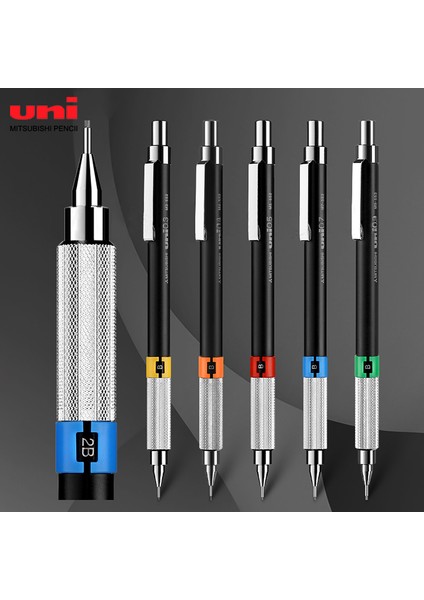 0.9mm Yeşil 1 Adet Uni Mekanik Kurşun Kalem M5-552 Metal Kavrama 0.3/0.5/0.7/0.9mm Düşük Ağırlık Merkezi Profesyonel Çizim Kroki Otomatik Kalem Sanatı (Yurt Dışından)