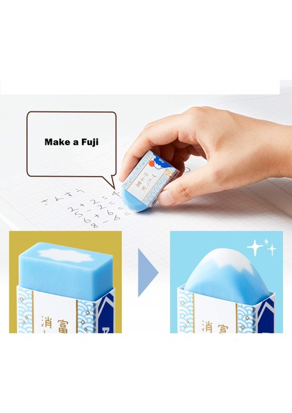 1 Adet Fuji Silgi Fuji Dağ Silgi Yaratıcılık Silgi Öğrenci Ofisi Için Artı Hava Girişi Plastik Temizleme Yaratıcı Kırtasiye Malzemeleri E6981 (Yurt Dışından) indirimleri