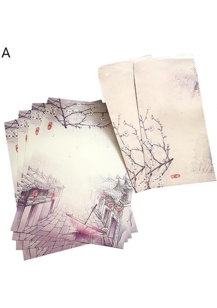 Bir Yazı Kağıdı Ev Için Yüksek Kaliteli Pratik Hassas Desen Mektup Yazma Kağıdı Mektup Kağıdı (Yurt Dışından)