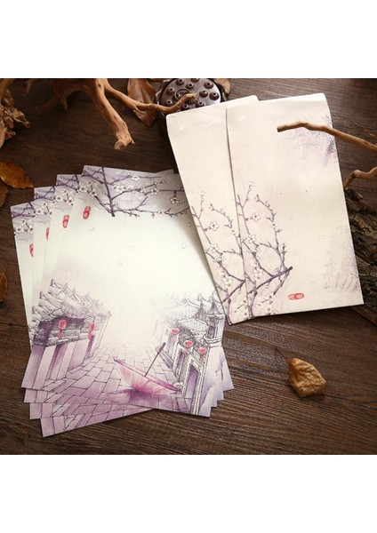 Bir Yazı Kağıdı Ev Için Yüksek Kaliteli Pratik Hassas Desen Mektup Yazma Kağıdı Mektup Kağıdı (Yurt Dışından) indirimleri