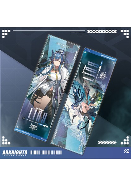 Stil 7 Spectre Zincirsiz Anime Usta Lazer Bilet Cosplay Yıldız Koleksiyonu Hatıra Fan Hediye 20X7 cm Exusiai Arknights (Yurt Dışından) indirimleri