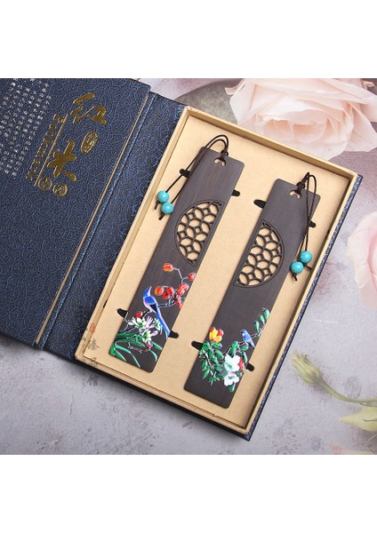 Bir Retro Sekoya Çiçekler Kuşlar Yer Imleri Oymak Püskül Kolye Ofis Ahşap Sayfalandırma Işareti Öğrenci Okuma Malzemeleri Kırtasiye (Yurt Dışından) modelleri