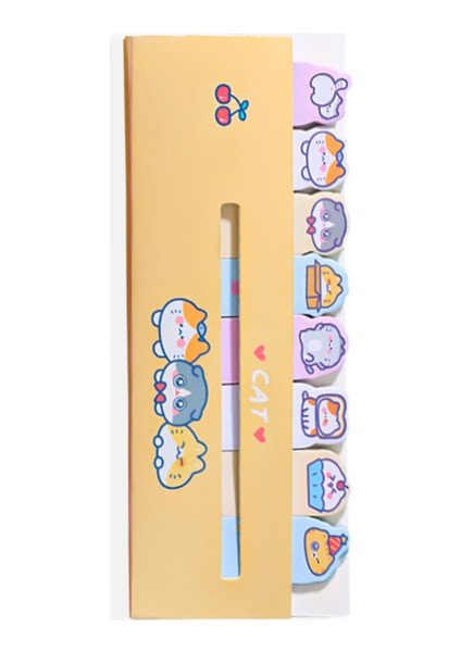 233 Lolo Kawaii Bloknot Yer Imleri Kedi Panda Kendinden Yapışkanlı Notlar Endeksi Yayınlandı Planlayıcısı Kırtasiye Okul Malzemeleri Kağıt Çıkartmalar (Yurt Dışından)