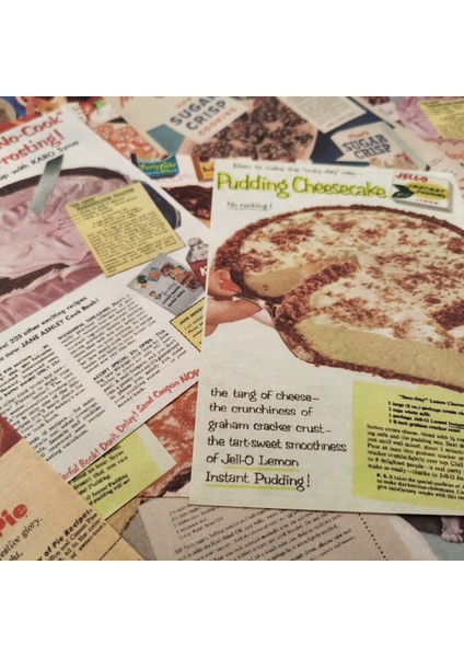 Stil 6 Retro Tarif Kek Tatlı Scrapbooking Dergisi Planlayıcısı Arka Plan Malzemesi Kitap Kağıdı Kart Yapımı Dıy Yaratıcı Not Kırtasiye (Yurt Dışından)