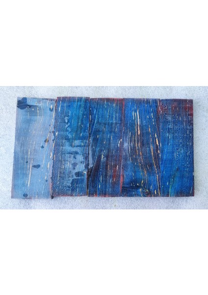 Mtl Mavi 8X39X120MM Mtl Akçaağaç Kaplan Hattı Stabilize Ahşap Kalem Boş (Yurt Dışından) fiyatları