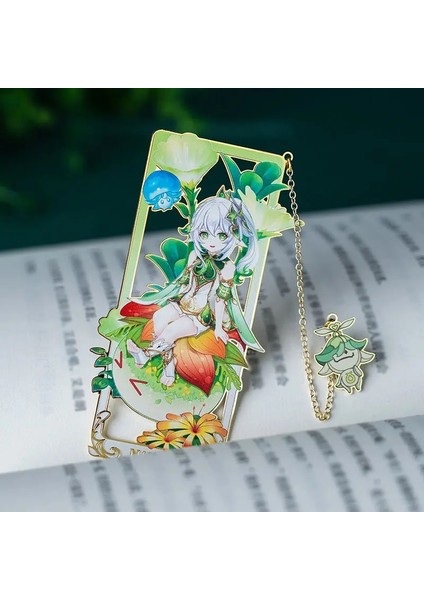 Ganyu Nahida Püskül Kolye Metal Imi Genshin Etki Kitap Klipsi Sayfalandırma Mark Okul Malzemeleri Sevimli Öğrenci Kawaii Kırtasiye (Yurt Dışından) fırsatları