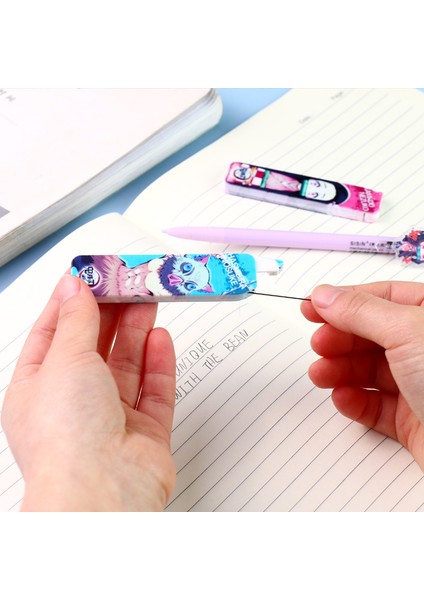 B Demon Slayer Kimetsu No Yaiba Kamado Tanjirou Nezuko Grafit Kurşun 0.5mm Mekanik Kurşun Kalem Dolum Plastik Otomatik Kurşun Kalem (Yurt Dışından) modelleri