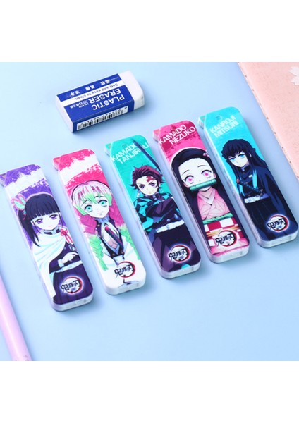 B Demon Slayer Kimetsu No Yaiba Kamado Tanjirou Nezuko Grafit Kurşun 0.5mm Mekanik Kurşun Kalem Dolum Plastik Otomatik Kurşun Kalem (Yurt Dışından) indirimleri