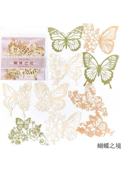 Stil 1 Vintage Dantel Kağıt Estetik Içi Boş Pencere Kraft El Işi Kağıdı Dıy Scrapbooking Malzeme Dekor Önemsiz Dergisi Okul Kırtasiye Bloknot Kağıdı (Yurt Dışından)