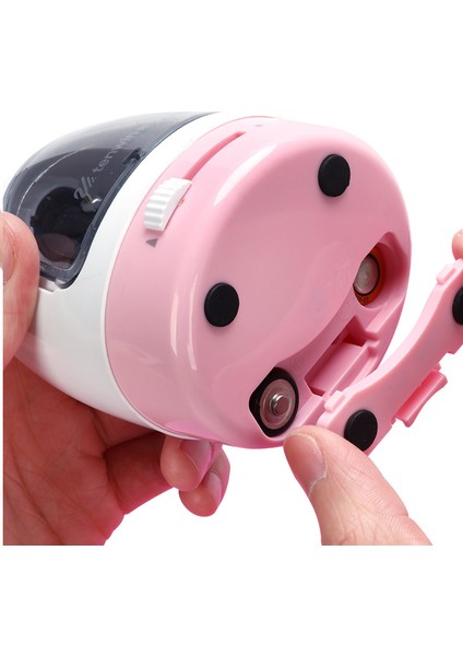 8017-BLACK Kawaii Otomatik Kalemtıraş Sevimli Elektrikli Sürgülü Vites Anahtarı Kalemtıraş Kırtasiye Ev Ofis Okul Malzemeleri Yeni (Yurt Dışından) fırsatları