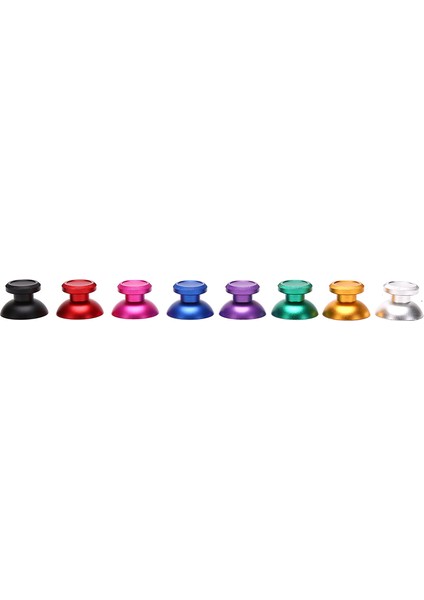 Mor 2 Adet Metal Analog Joystick Başparmak Çubuğu Kavrama Kapağı Yedek Parçalar Için Ps4/xbox Denetleyicisi Thumbstick Değiştirme (Yurt Dışından)