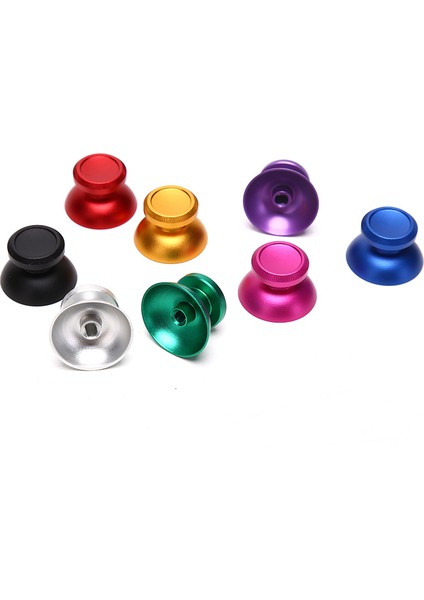 Mor 2 Adet Metal Analog Joystick Başparmak Çubuğu Kavrama Kapağı Yedek Parçalar Için Ps4/xbox Denetleyicisi Thumbstick Değiştirme (Yurt Dışından)