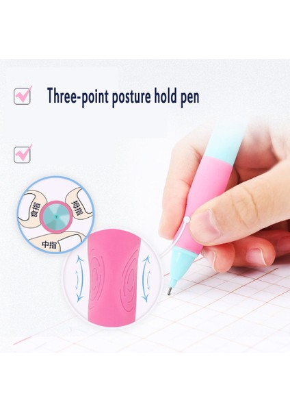 0.9mm 2 Adet Mg 0.9mm Plastik Mekanik Kurşun Kalem Kolay Başlangıç Sevimli Otomatik Kalem Doğru Kalem Kavrama Çocuklar Için Yazma Okul Malzemeleri (Yurt Dışından) fırsatları