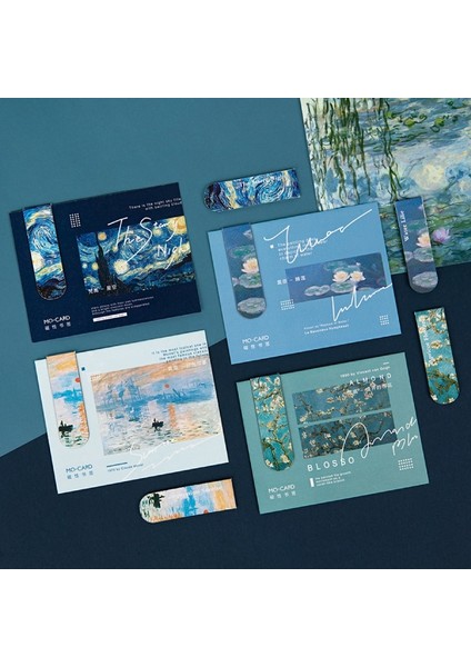 Stil 7 1 Adet Van Gogh Manyetik Yer Imleri, Edebiyat ve Sanat Dıy Dekoratif Kitap Işaretleyici Sayfaları, Kırtasiye ve Öğrenci Ofis Malzemeleri (Yurt Dışından) fırsatları