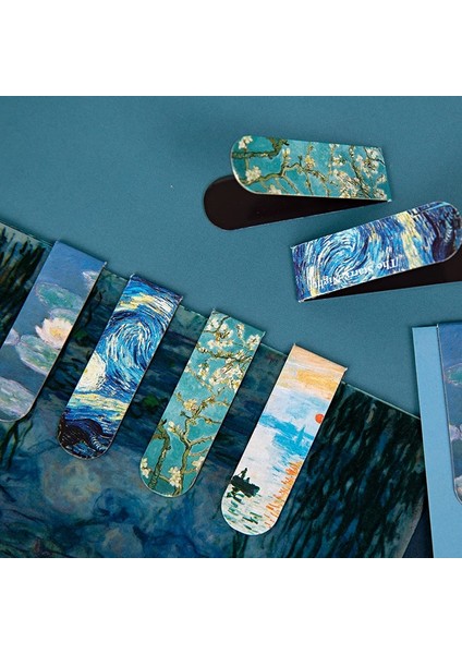 Stil 7 1 Adet Van Gogh Manyetik Yer Imleri, Edebiyat ve Sanat Dıy Dekoratif Kitap Işaretleyici Sayfaları, Kırtasiye ve Öğrenci Ofis Malzemeleri (Yurt Dışından) indirimleri