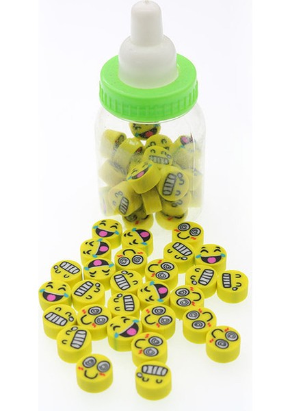 K 1 Adet (18-22 Tablet) Süt Şişesi Silgi Meyve Hayvan Noel Dijital Lastik Şişe Çocuk Öğrencileri Sevimli Kırtasiye Hediyeler (Yurt Dışından)