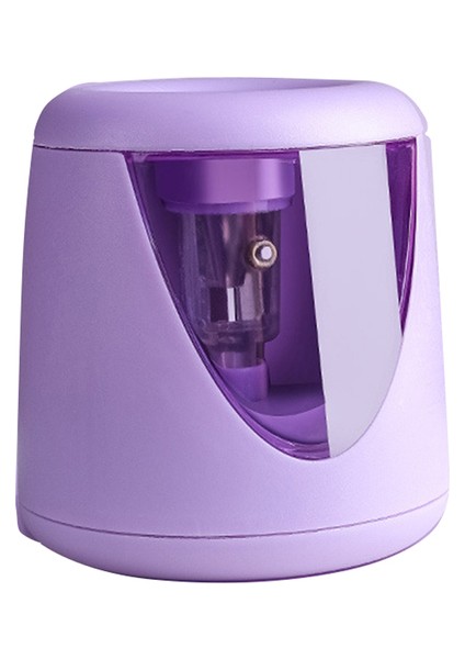 Mor Otomatik Elektrikli Kalemtıraş Çok Fonksiyonlu Ağır USB Mekanik Okul Ilköğretim Öğrencileri Çocuk Kırtasiye Hediye Ne (Yurt Dışından)