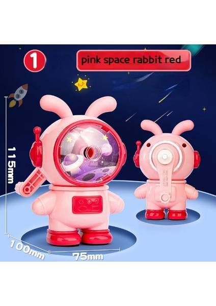 D Astronot Kalemtıraş Otomatik Kalemtıraş Erkek Anaokulu Karikatür El-Krank Sevimli Ilköğretim Okul Malzemeleri (Yurt Dışından)